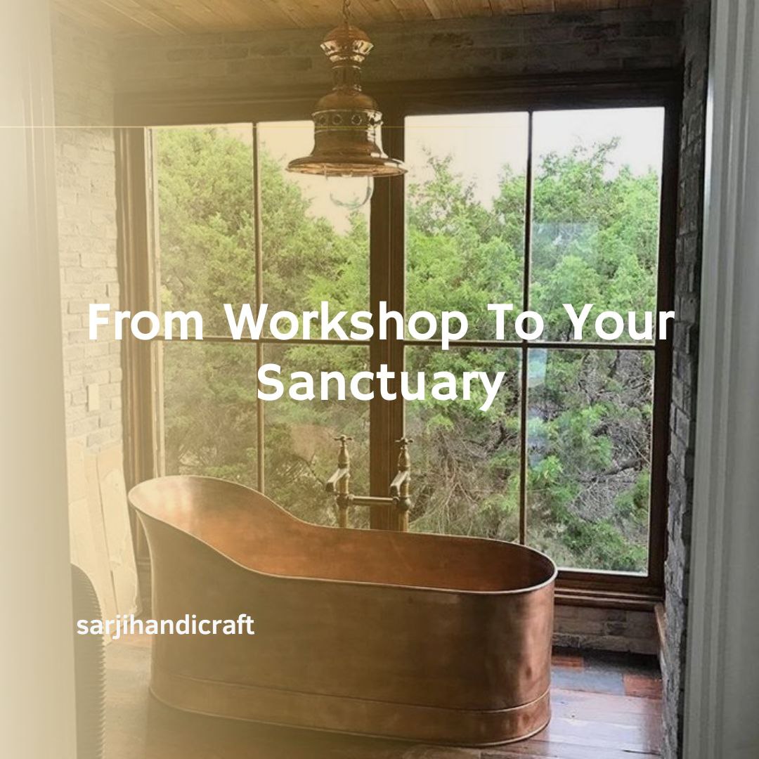 Kerajinan Bathtub dari Timah: Sentuhan Unik dalam Desain Kamar Mandi