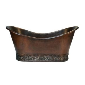 Bronze Curved Tub